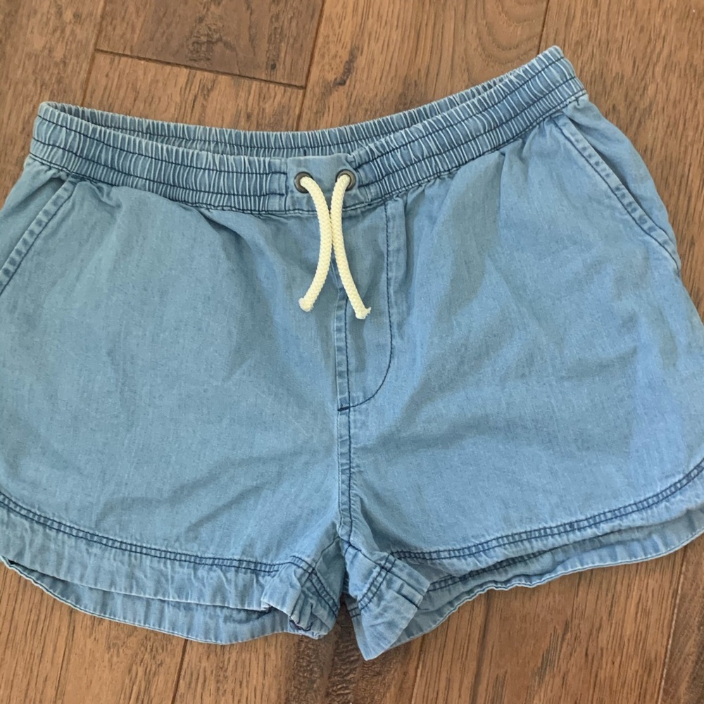 Lounge shorts that look like denim
